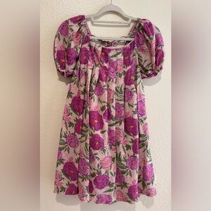 Impressions Colorful Floral Dress